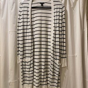 Halogen Striped Cardigan